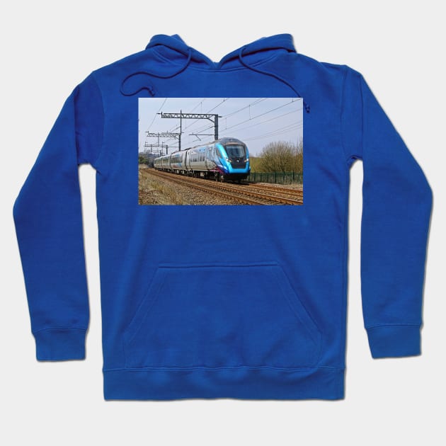 Electric Blue Super Nova Hoodie by AH64D